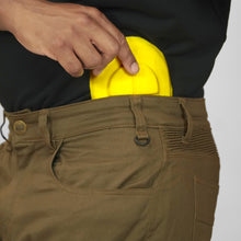 Load image into Gallery viewer, KHAKI Armoured Motorcycle Cargo Pants