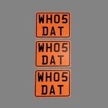 Load image into Gallery viewer, x3 Reflective WH05DAT Stickers