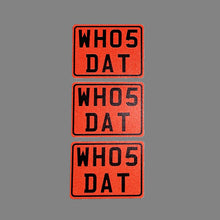 Load image into Gallery viewer, x3 Reflective WH05DAT Stickers