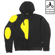 Load image into Gallery viewer, Ladies Stealth Armoured Motorcycle Hoodie