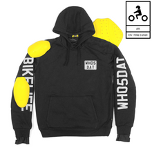 Load image into Gallery viewer, WH05DAT Armoured Motorcycle Hoodie (Pullover)