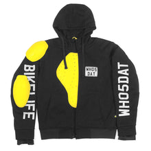 Load image into Gallery viewer, WH05DAT Armoured Motorcycle Hoodie (Zipped)