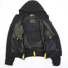 Load image into Gallery viewer, WH05DAT Stealth Armoured Motorcycle Hoodie (Zipped)