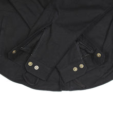 Load image into Gallery viewer, WH05DAT Armoured Motorcycle Flannel Shirt (Black)