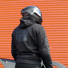 Load image into Gallery viewer, Blacked Out Armoured Motorcycle Hoodie