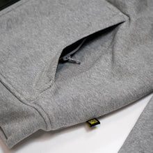 Load image into Gallery viewer, WH05DAT Grey Armoured Motorcycle Hoodie (Zipped)