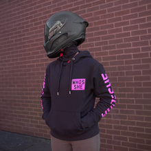 Load image into Gallery viewer, WH05SHE Hoodie (Black/Pink)