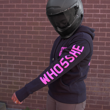 Load image into Gallery viewer, WH05SHE Hoodie (Black/Pink)