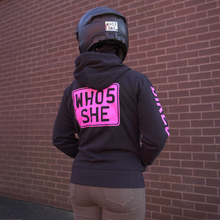 Load image into Gallery viewer, WH05SHE Hoodie (Black/Pink)