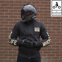 Load image into Gallery viewer, Raw Aramid Armoured Hoodie (Zipped)
