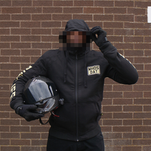 Load image into Gallery viewer, Raw Aramid Armoured Hoodie (Zipped)
