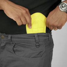 Load image into Gallery viewer, GREY Armoured Motorcycle Cargo Pants
