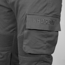Load image into Gallery viewer, GREY Armoured Motorcycle Cargo Pants
