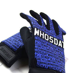 Statement Gloves (Blue)