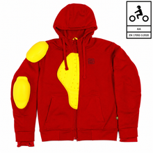 Load image into Gallery viewer, WH05DAT Stealth Armoured Hoodie Red (Zipped)

