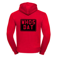 Load image into Gallery viewer, OG WH05DAT Red/Black Hoodie (Two-Sided)
