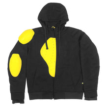 Load image into Gallery viewer, WH05DAT Stealth Armoured Motorcycle Hoodie (Zipped)
