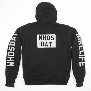 WH05DAT Armoured Motorcycle Hoodie (Zipped)