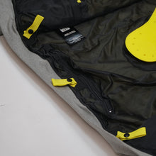 Load image into Gallery viewer, WH05DAT Grey Armoured Motorcycle Hoodie (Zipped)
