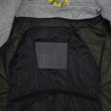 Load image into Gallery viewer, WH05DAT Grey Armoured Motorcycle Hoodie (Zipped)
