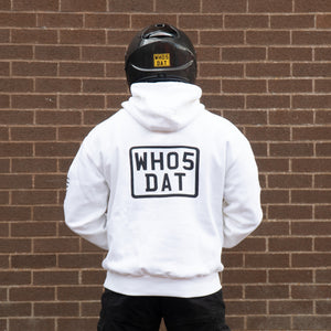 WH05DAT Reversed Hoodie (White)