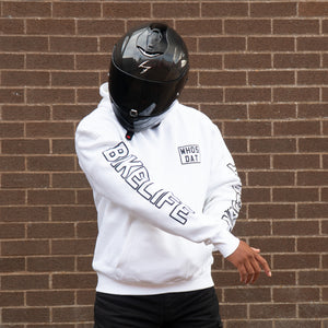WH05DAT Reversed Hoodie (White)