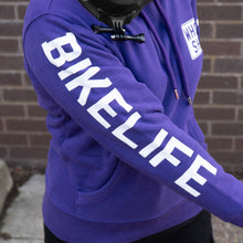 Load image into Gallery viewer, WH05SHE Hoodie (White/Purple)
