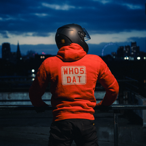 WH05DAT Red Armoured Motorcycle Hoodie (Pullover)