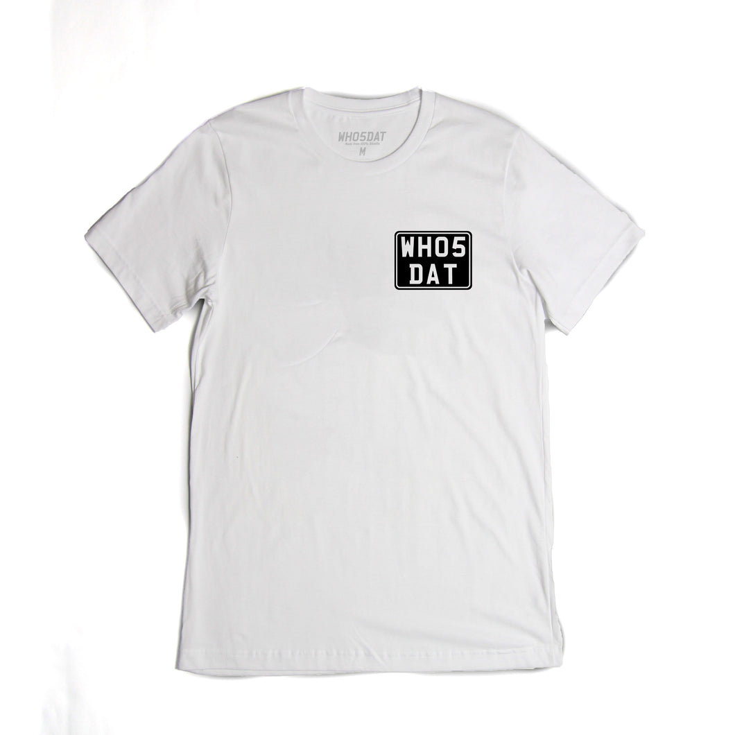 WH05DAT White TEE (Two Sided)