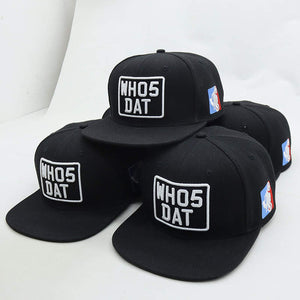 WH05DAT Snapback *LIMITED EDITION* (Black/White)