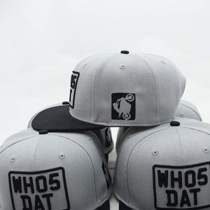 WH05DAT Snapback *LIMITED EDITION* (Grey/Black)