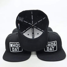 Load image into Gallery viewer, WH05DAT Snapback *LIMITED EDITION* (Black/White)
