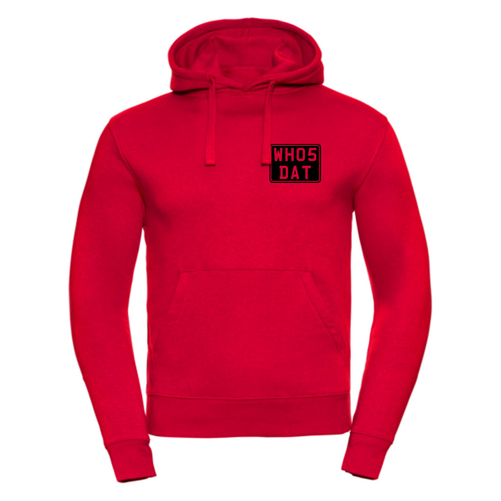 OG WH05DAT Red/Black Hoodie (Two-Sided)