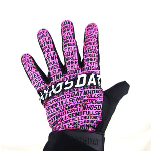 Summer Statement Gloves (Hot Pink)