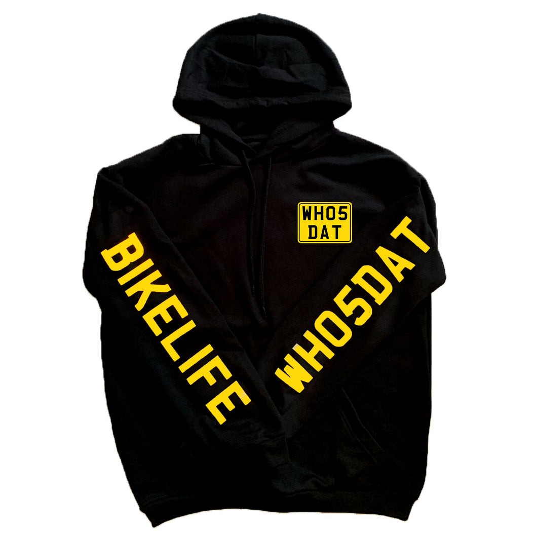 OG WH05DAT Hoodie with Sleeve Prints (Yellow)