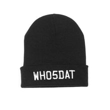 Load image into Gallery viewer, Black/White WH05DAT Beanie
