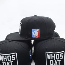 Load image into Gallery viewer, WH05DAT Snapback *LIMITED EDITION* (Black/White)
