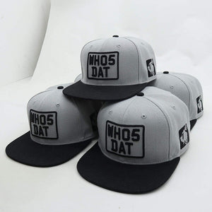 WH05DAT Snapback *LIMITED EDITION* (Grey/Black)