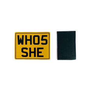 x1 Large WH05SHE Sticker (Colour Options)
