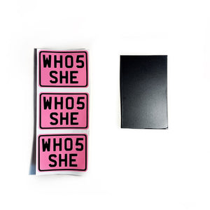 x3 WH05SHE Stickers (Colour options)