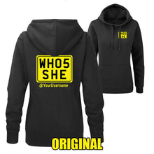 Load image into Gallery viewer, Customisable WH05SHE Hoodie (Colour options)
