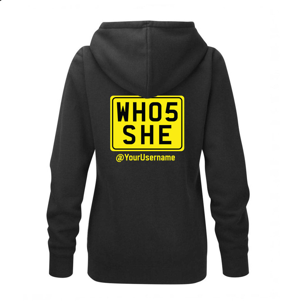 Customisable WH05SHE Hoodie (Colour options)